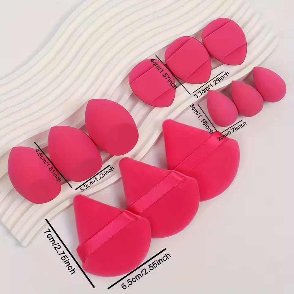Juego de esponjas de maquillaje