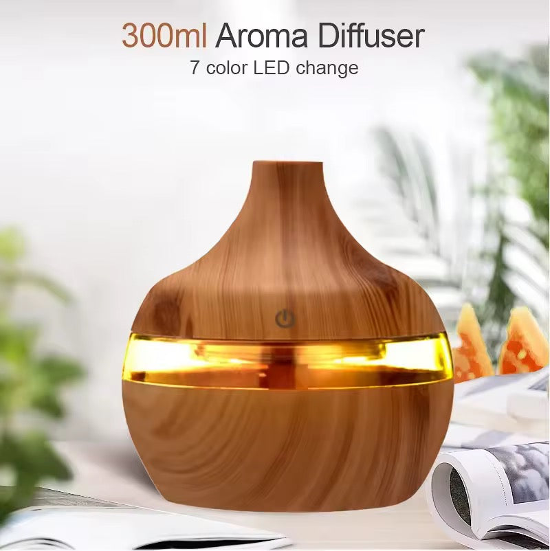 Humidificador eléctrico y difusor de aire aromático.