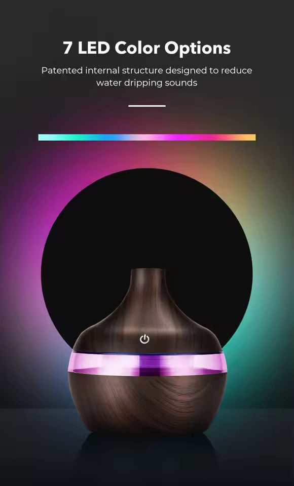 Humidificador eléctrico y difusor de aire aromático.