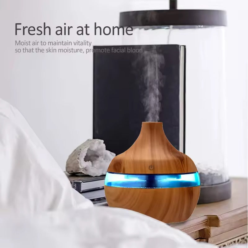 Humidificador eléctrico y difusor de aire aromático.