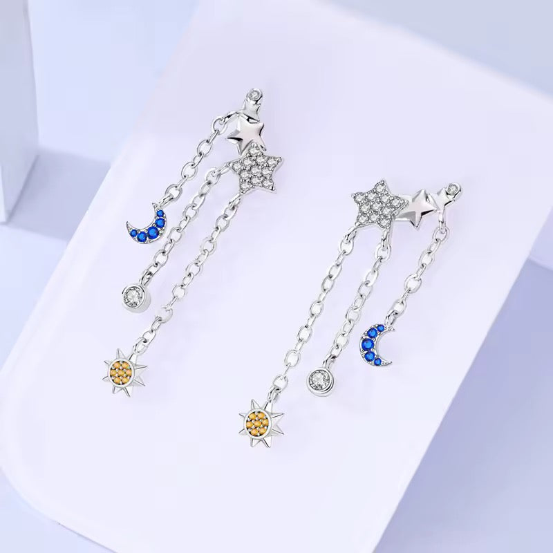 Pendientes de plata de ley 925